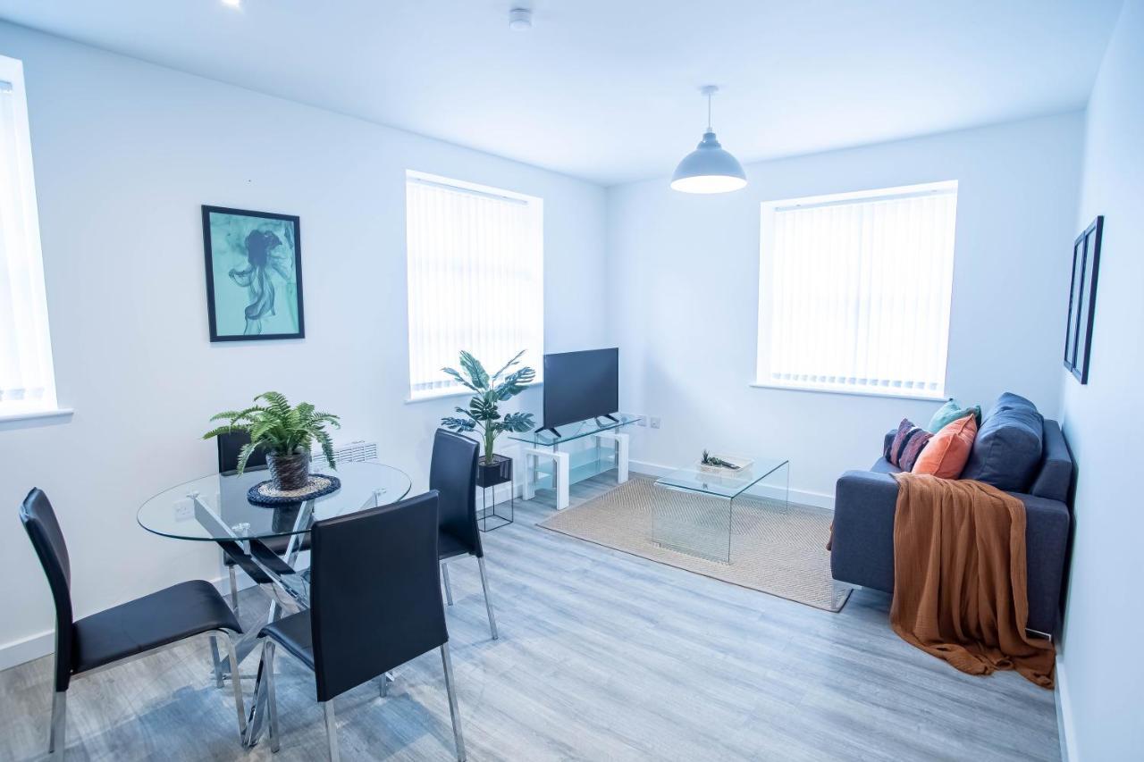 Luxury Apartments Available Next To Train Station - The Wallgate Apartments Wigan - Free Parking Extérieur photo